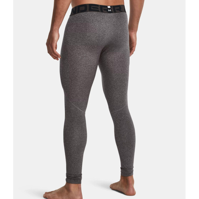 Legging ColdGear® Armour voor heren - Houtskoolgrijs / Zwart - Under Armour