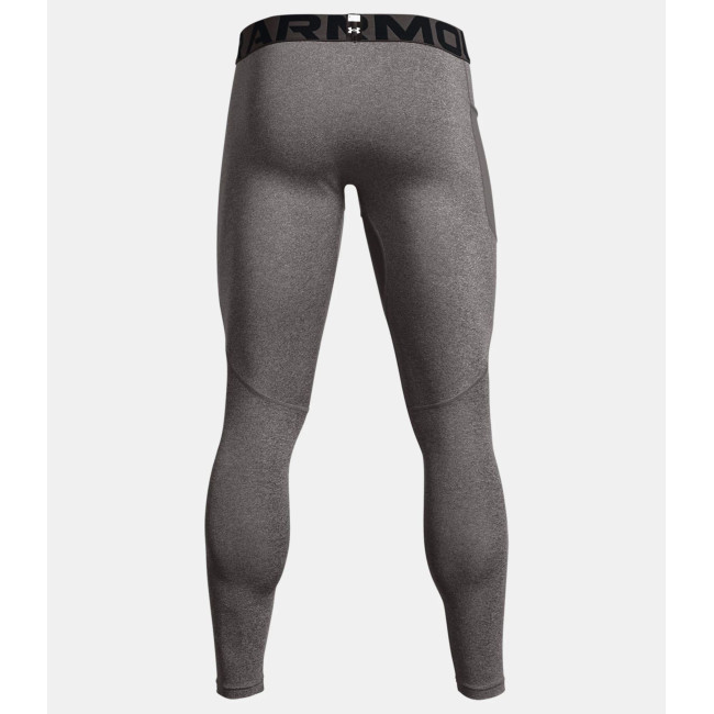 Legging ColdGear® Armour pour homme - Gris Charbon / Noir - Under Armour