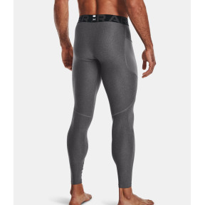 Legging HeatGear® Armour voor heren - Grijs Gemêleerd / Zwart - Under Armour