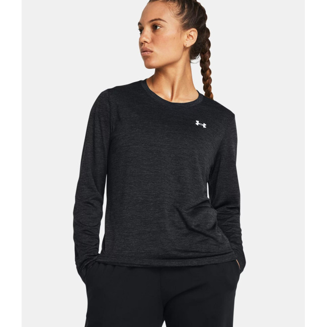 Women's UA Tech™ Twist Long Sleeve Shirt Black Under Armour