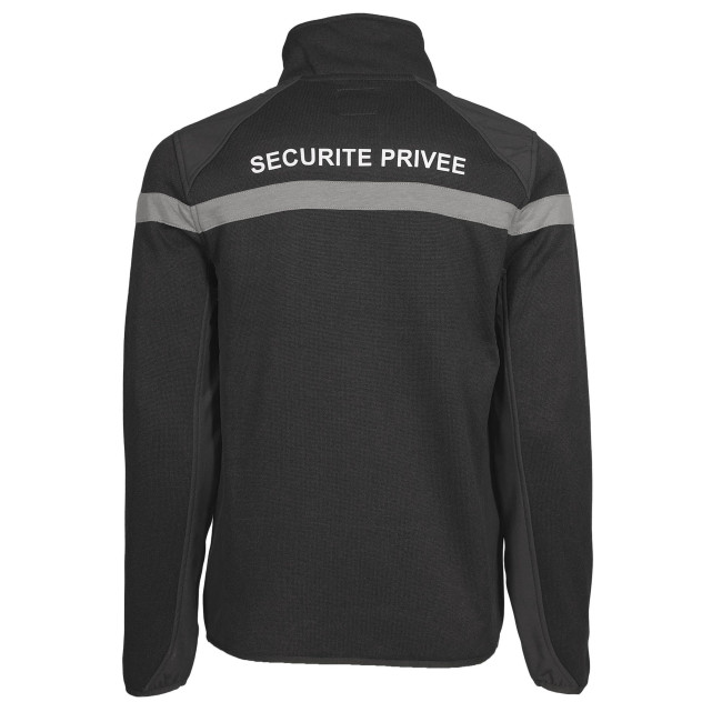 Gilet sécurité privée noir avec bande grise DIAMANT - Nine Worth by North Ways