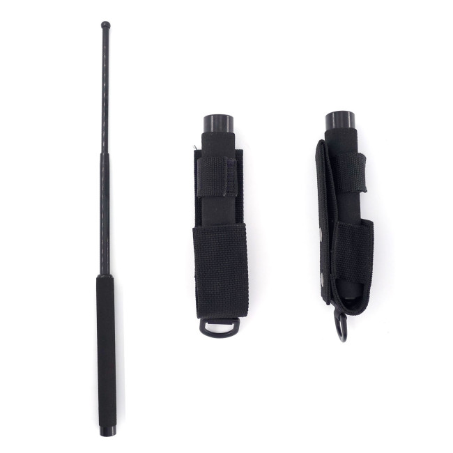 Telescopische wapenstok met schuimgreep + holster 53 CM - Patrol Equipement