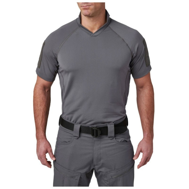 Bluzka V.XI Sigurd krótkie rękawy - Szary Storm - 5.11 Tactical