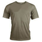 Tee-shirt de sport homme respirant olive - Proact