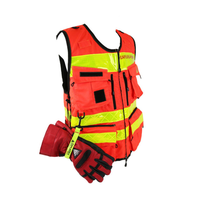 Porte-gants universel CAPTURE jaune fluo - Dimatex
