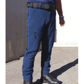 Pantalon intervention léger mat bleu fitte Police Municipale - Patrol