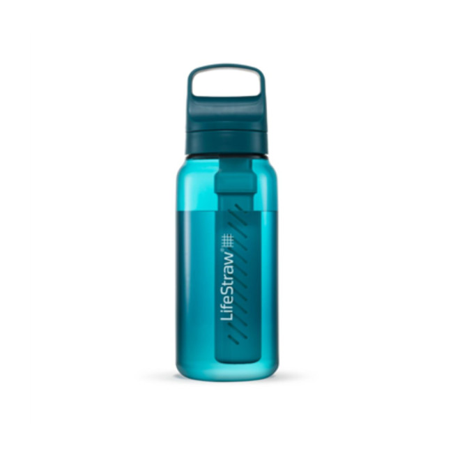 Gourde filtrante 1L Go Series - Bleu Lagon - LifeStraw