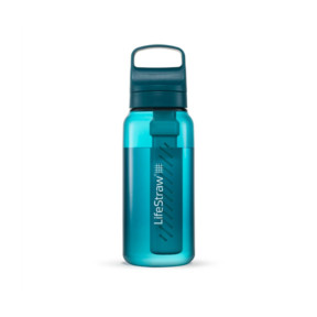 Butelka filtrująca 1L seria Go - Błękit Lagunowy - LifeStraw