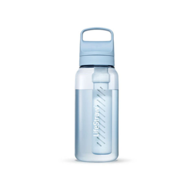 Filterflasche 1L Go Series - Eisblau - LifeStraw