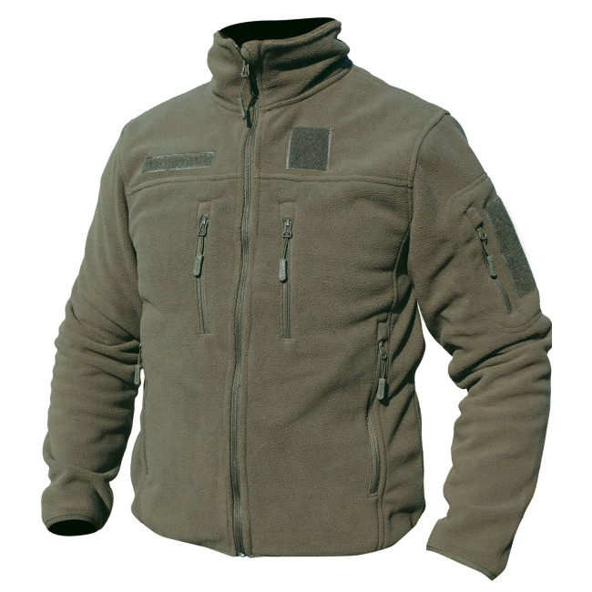 Armeegrüne Fleecejacke FITTE - Patrol Equipement