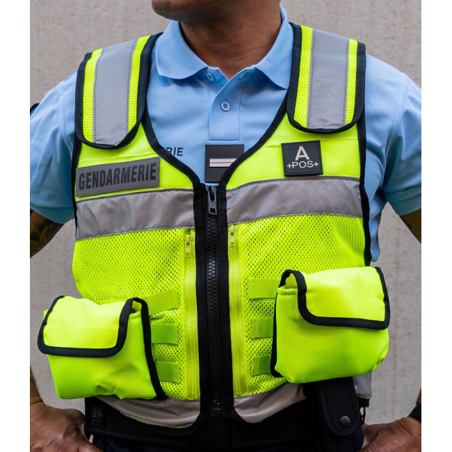 Gilet d'intervention haute visibilité Jaune -Patrol Equipement