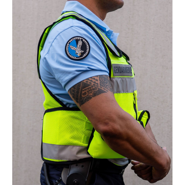 Gilet d'intervention haute visibilité Jaune -Patrol Equipement