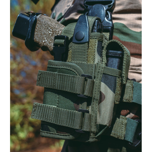 Holster tactical de cuisse Camo CE -Patrol Equipement
