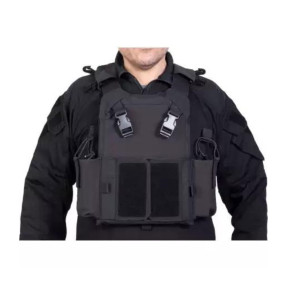 Plattenträger-Weste Force MK2 - Schwarz - Delta Tactics