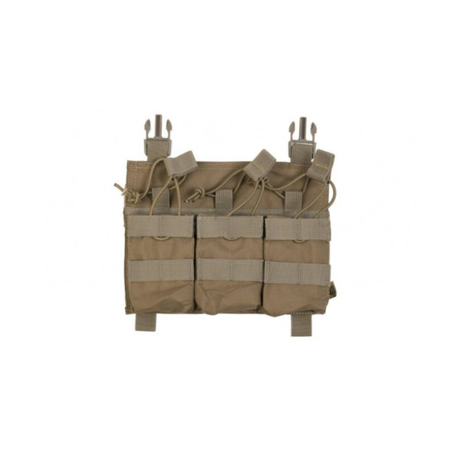 Force-Panel mit dreifachem AK/36-Magazinhalter - Coyote - Delta Tactics
