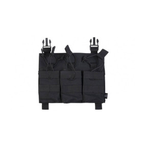 Panneau Force avec triple porte-chargeur AK/36 - Noir - Delta Tactics