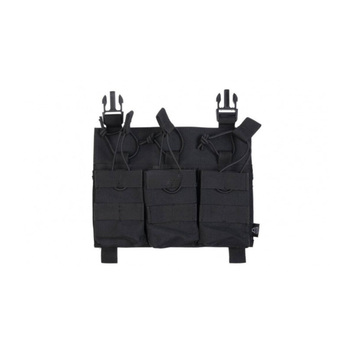 Force Panel with triple magazine pouch AK/36 - Black - Delta Tactics