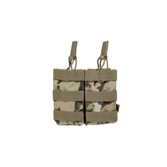 Dubbele M4 magazijnhouder - Multicam - Delta Tactics