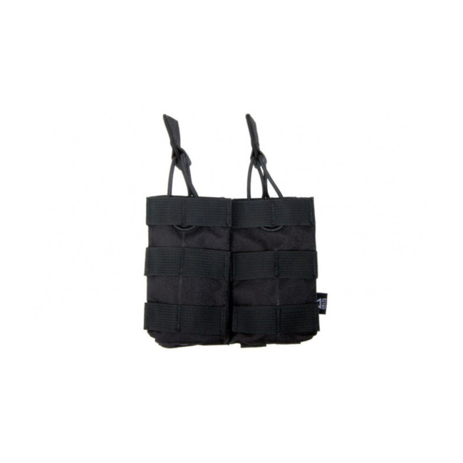 Doppelte M4-Magazintasche - Schwarz - Delta Tactics
