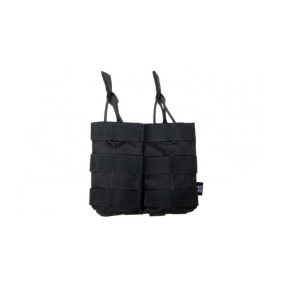 Doppelte M4-Magazintasche - Schwarz - Delta Tactics