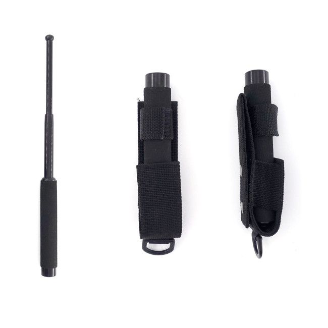 Matraque telescopique40 cm manche mousse + étui - Patrol Equipement