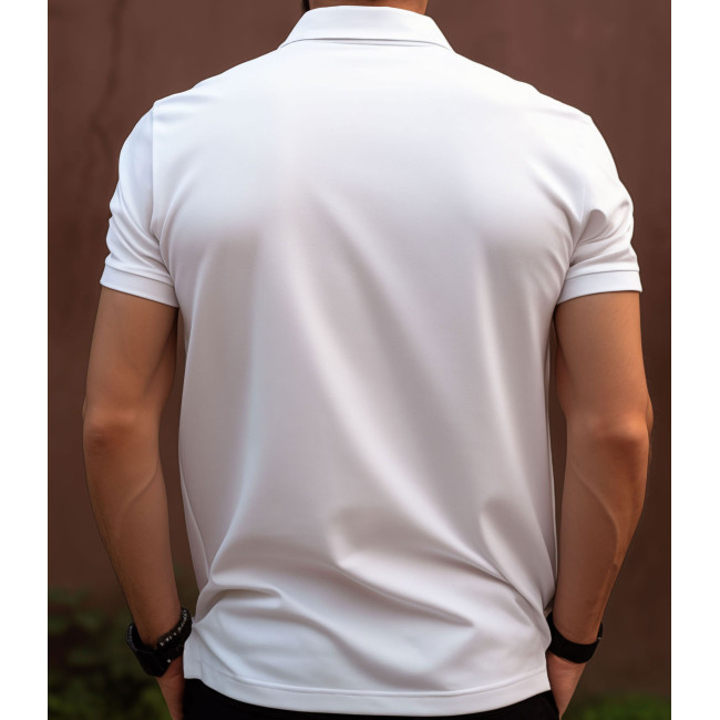 Polo blanc manches courtes Marine Nationale -Patrol Equipement