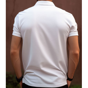 Weißes Kurzarm-Poloshirt Marine - Patrol Equipement