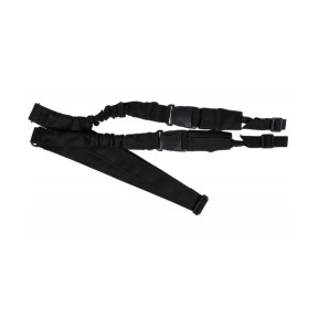 Tactische sling 2 punten met snelle extractie 2 punten - Zwart - Delta Tactics