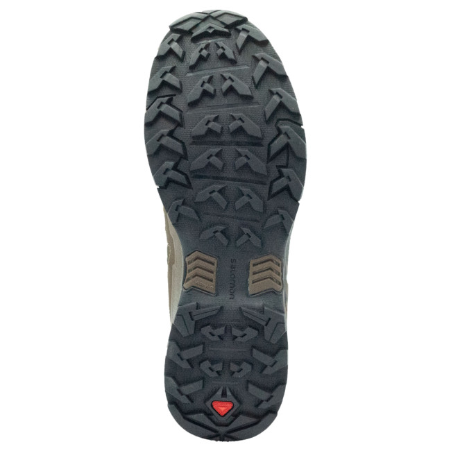 Buty X Ultra Tracker GTX - Zielone/Pomarańczowe - Salomon