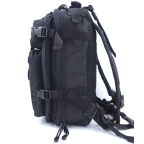 Sac à dos noir ASSAULT Pack Système MOLLE Découpe Laser 27L -Patrol Equipement