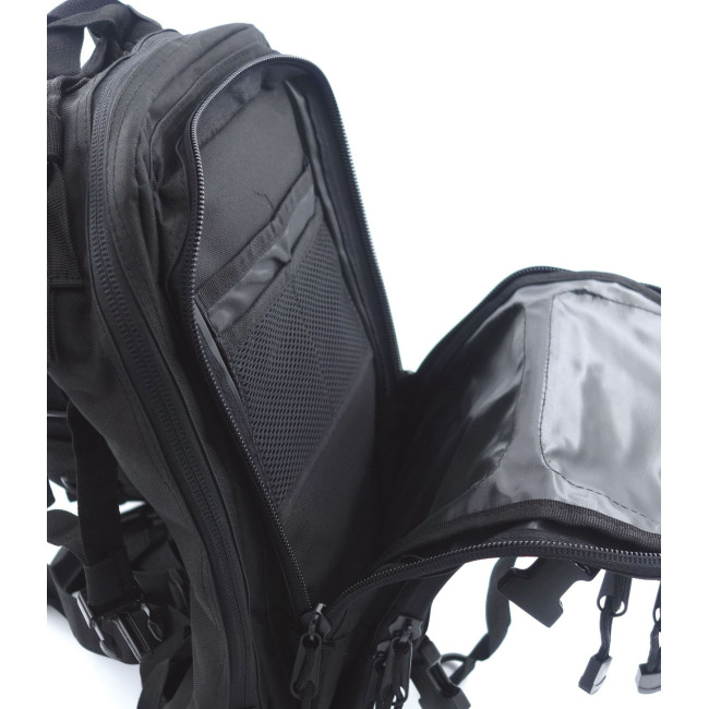 Zwarte rugzak ASSAULT Pack MOLLE Systeem Laser Gesneden 27L -Patrol Equipement