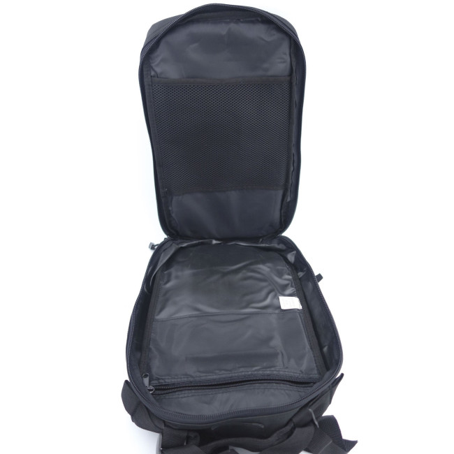 Czarny plecak ASSAULT Pack System MOLLE Cięcie Laserowe 27L -Patrol Equipement