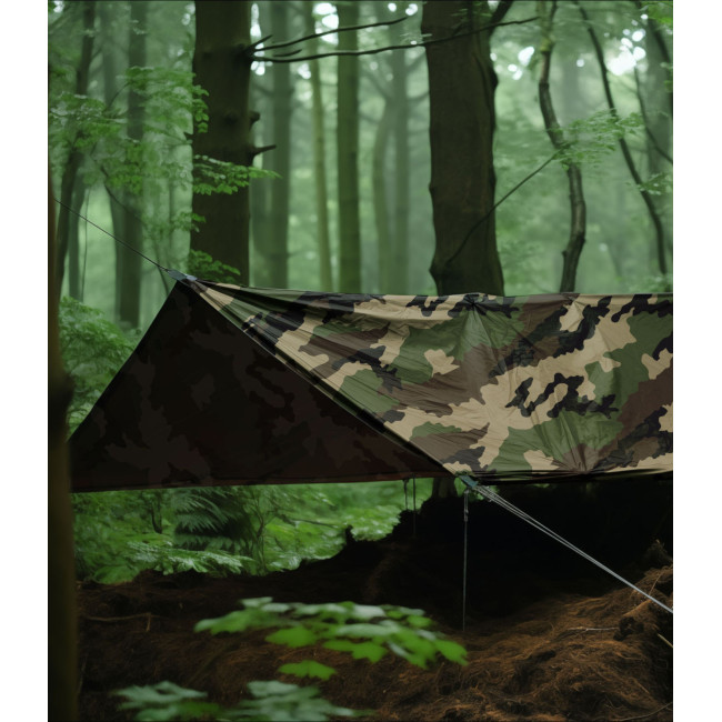 Polyester dekzeil met waterdichte naden 2 x 3 m - Patrol Equipement
