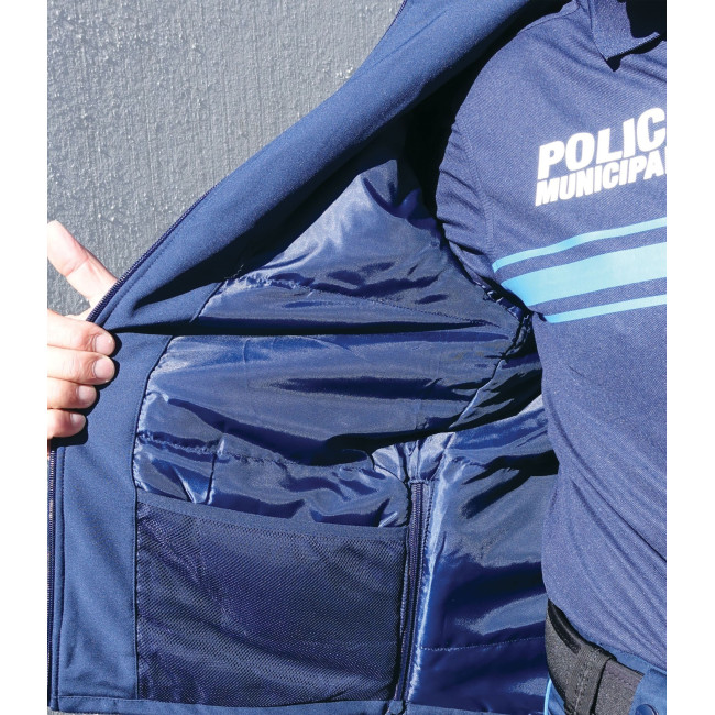 Blouson Softshell Police Municipale grand froid matelassé -Patrol Equipement