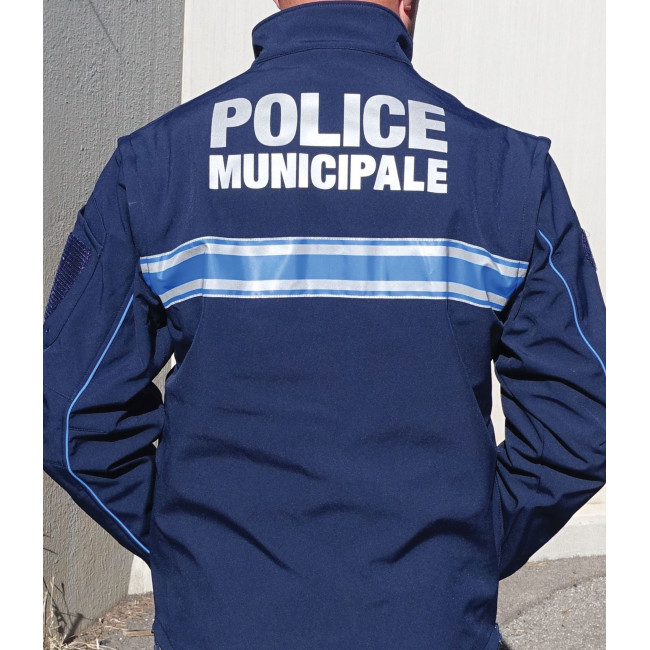 Blouson softhsell Police Municipale 2-en-1 manches amovibles -Patrol Equipement