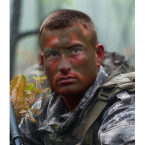 Bâton de crème camouflage deux couleurs - Patrol