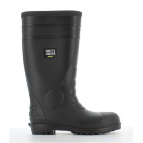 Hercules Sicherheitsstiefel aus schwarzem PVC - Safety Jogger