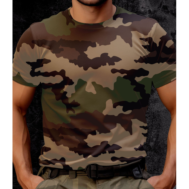 T-shirt krótki rękaw Camo CE - Patrol Equipement
