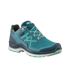 Chaussures BLACK EAGLE Adventure 3.0 GTX Ws low - Bleu Canard Menthe - Haix