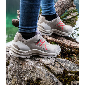 Chaussures BLACK EAGLE Adventure 3.0 GTX Ws low - Beige Scarlet - Haix