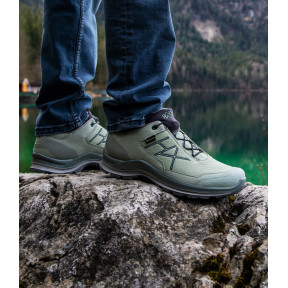 Buty BLACK EAGLE Adventure 3.0 GTX low - Zielony Szałwia - Haix