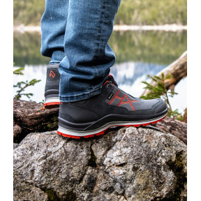 Schuhe BLACK EAGLE Adventure 3.0 GTX low - Graphit Orange - Haix