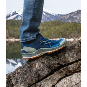 Chaussures BLACK EAGLE Adventure 3.0 GTX low - Bleu Marine - Haix