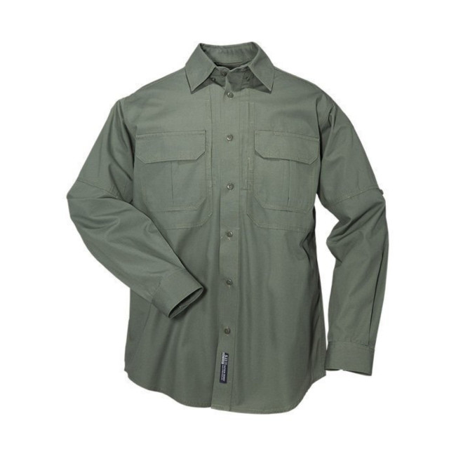 First Tactical Mechanical,Tactical Chemise Defender Ls Pour Homme, Vert Od, Small Mixte Adulte
