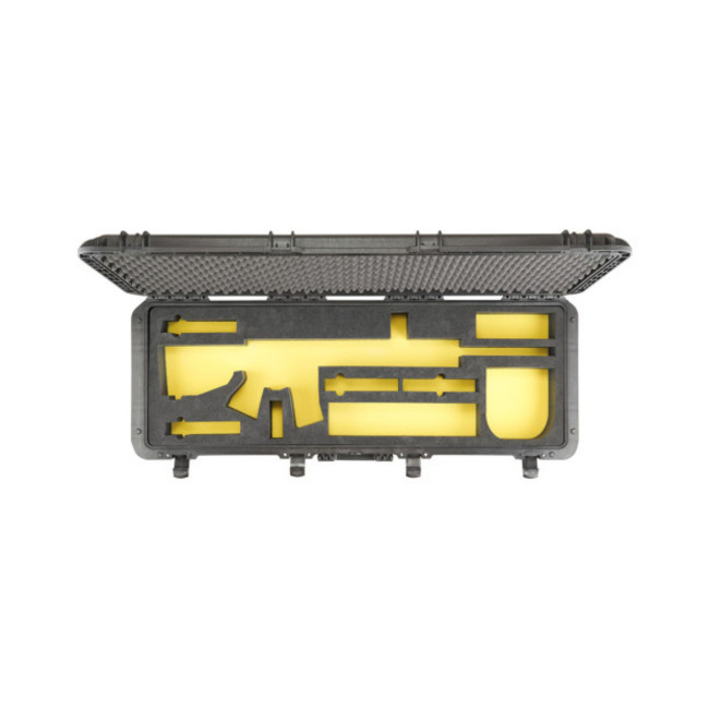 Wasserdichter Transportkoffer MAX1100 GUN schwarz für Sturmgewehr M4/M16 - Max Cases