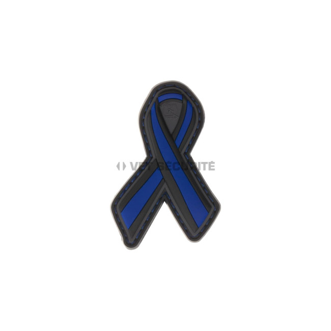 Gummi-Patch Thin Blue Line Ribbon - JTG
