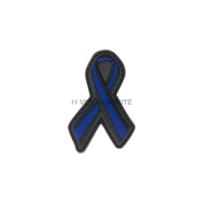 Patch en gomme Thin Blue Line Ribbon - JTG