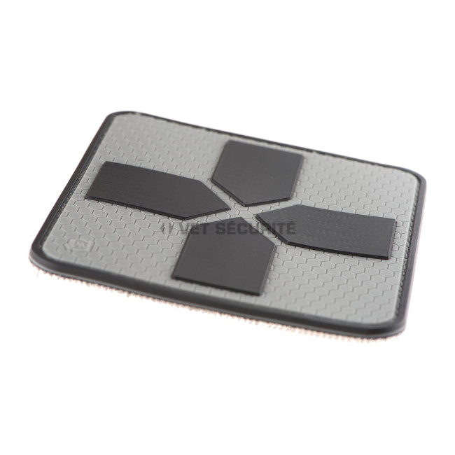 Patch gumowy Big Cross Medic - Szary - JTG