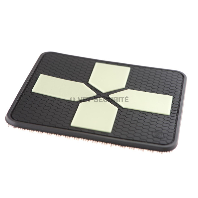 Patch en gomme Big Cross Medic - Glow - JTG