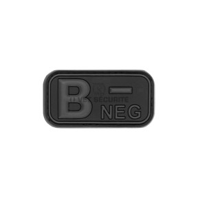 Patch en gomme groupe sanguin B- Blackops - JTG